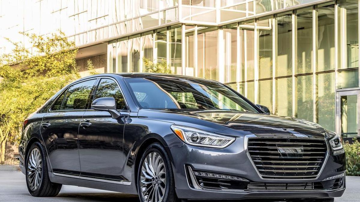 The Genesis G90 is the flagship sedan of the new luxury brand from South Korean automaker Hyundai. It's available in two models -- V-6 and V-8 -- and comes with a long list of standard features, depending on the model.