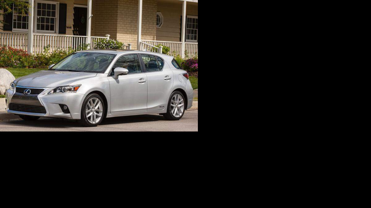 
The Lexus CT 200h is a small premium hybrid hatchback that does not have an equivalent gasoline-only model. 
