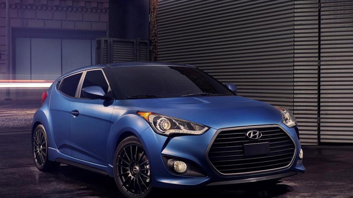 The Hyundai Veloster Rally Edition is new for 2016, and includes a long list of performance upgrades, along with special exterior cues and interior features.
