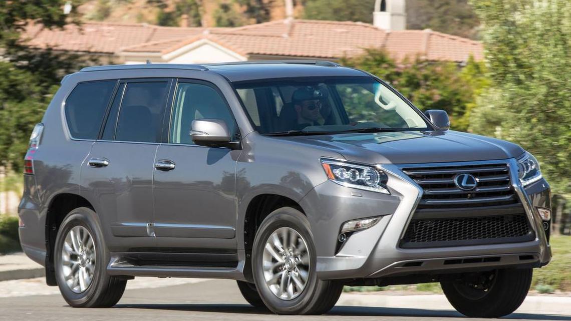 Under the hood of the GX 460 is a 4.6-liter V-8 engine rated at 301 horsepower and 329 foot-pounds of torque.