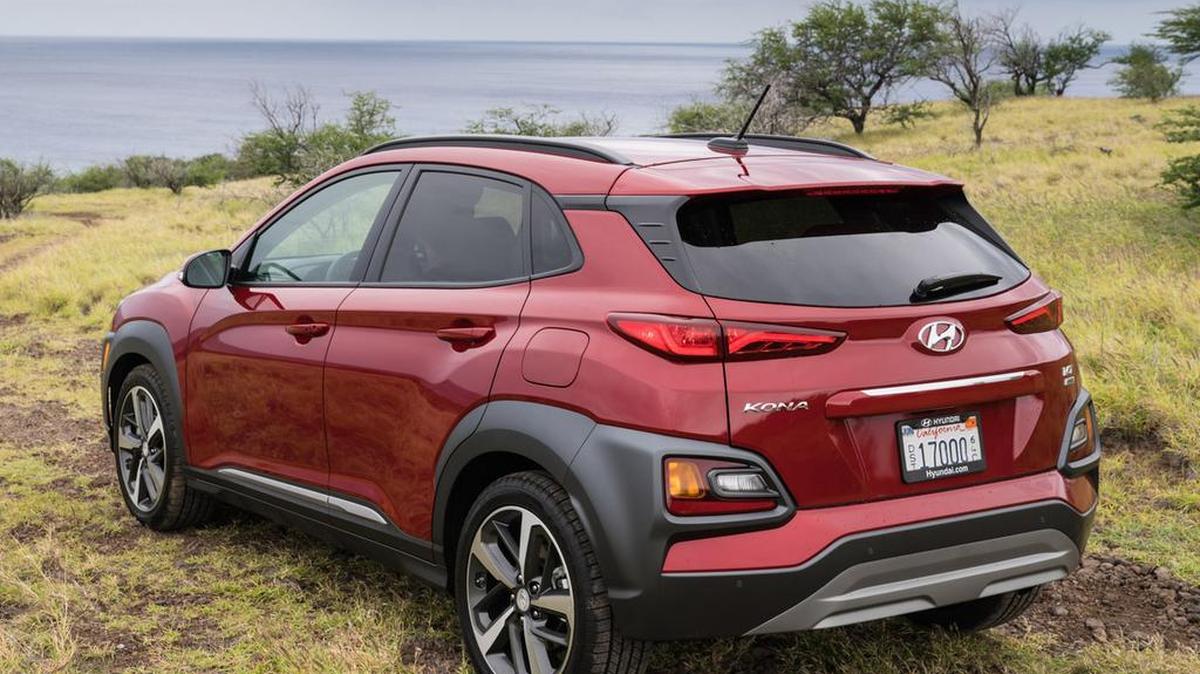 The 2018 Hyundai Kona small crossover
