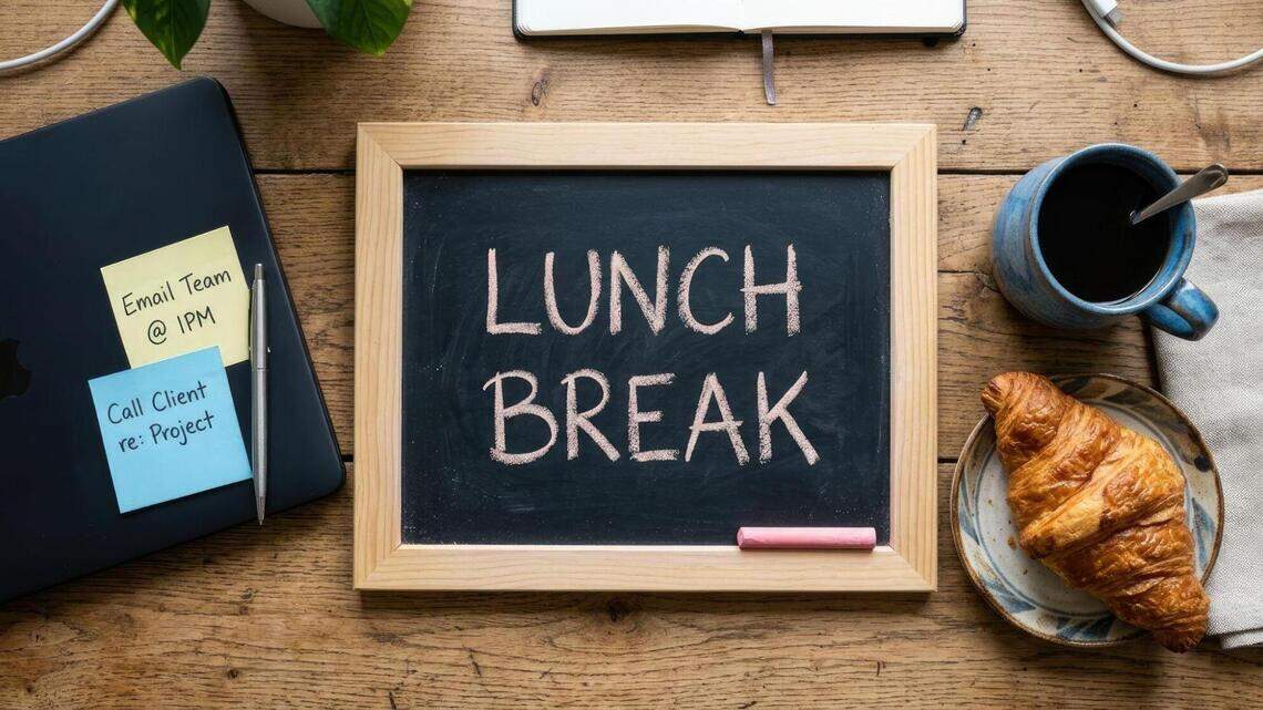 The Business Case for Actually Taking a Lunch Break