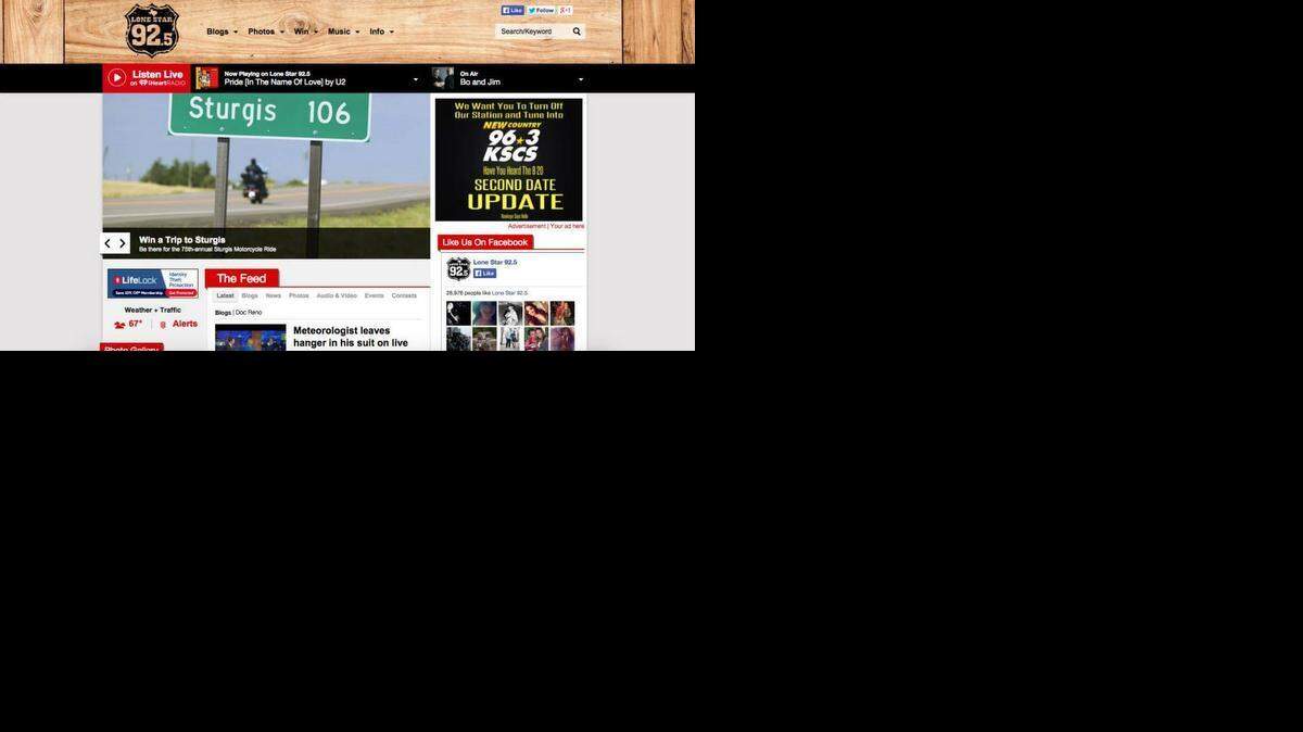 
KSCS/96.3 FM celebrated April Fool’s by buying ads — on other radio stations’ websites.
