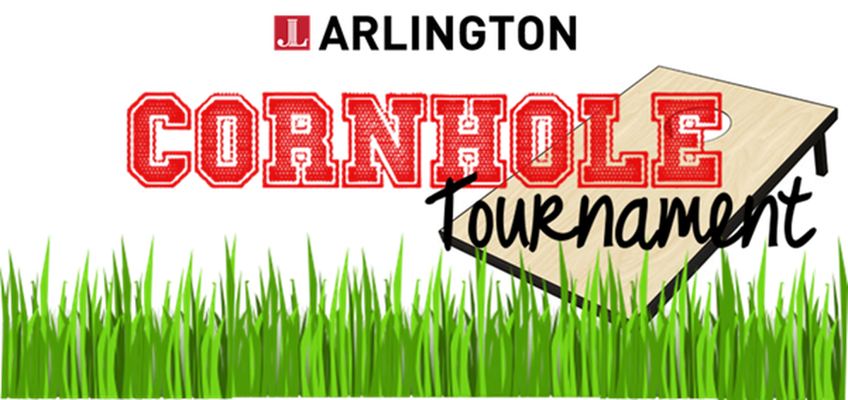 Junior League of Arlington hosts a cornhole tournament.