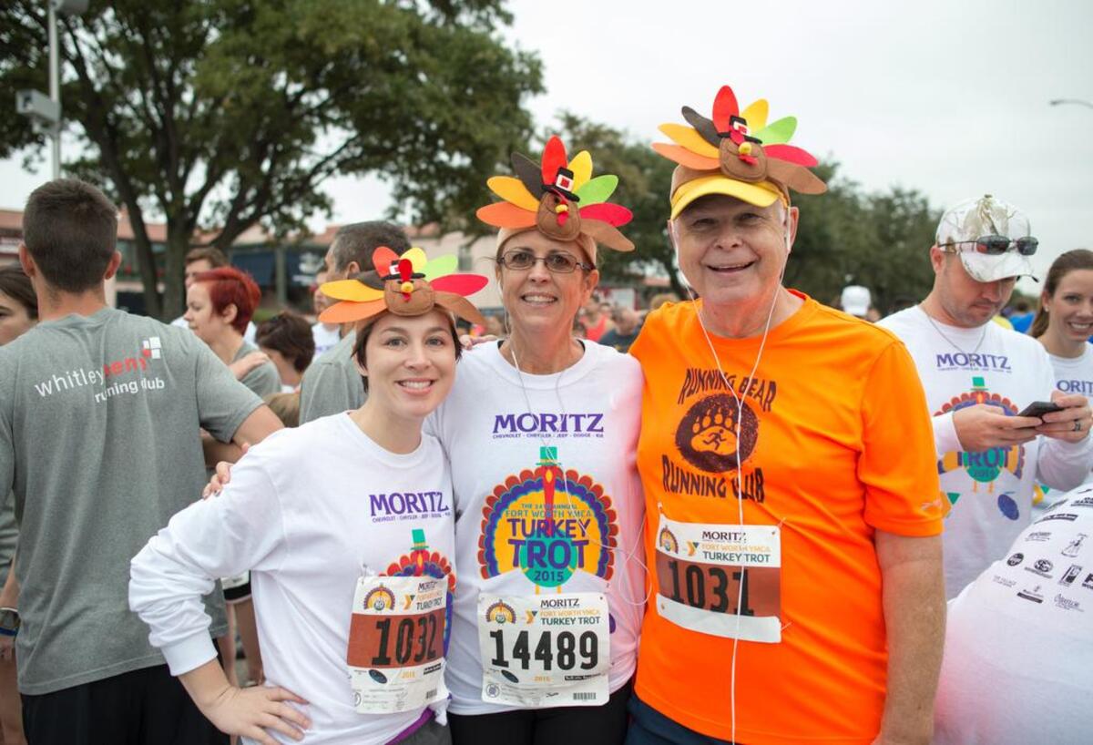 The Turkey Trot is a Thanksgiving Day tradition.