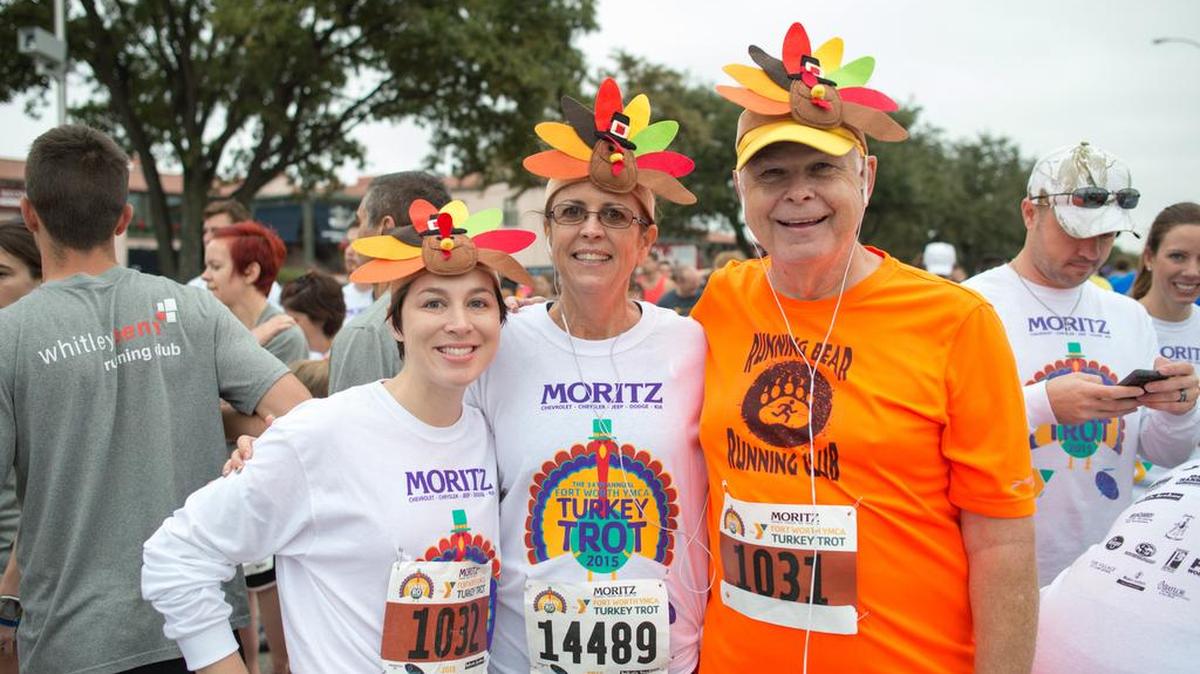 The Turkey Trot is a Thanksgiving Day tradition.