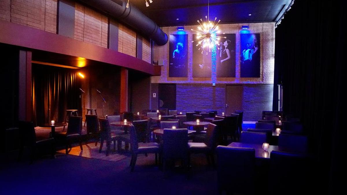 The Reid Cabaret Theatre at Casa Mañana in Fort Worth is set up to look like a nightclub, and offers a more intimate music experience.