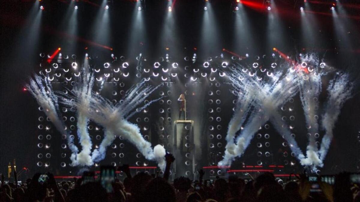 
Shania Twain performs at American Airlines Center on Aug. 10, 2015.
