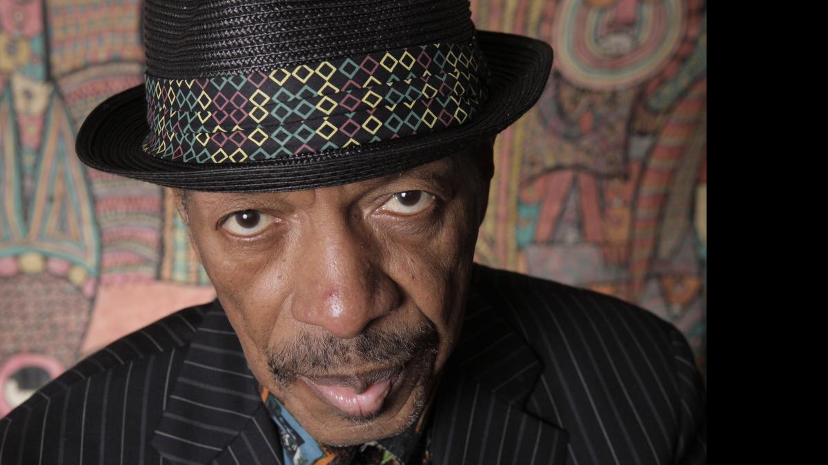 
Jazz legend Ornette Coleman poses for a photograph at his loft in New York, Feb. 3, 2010.
