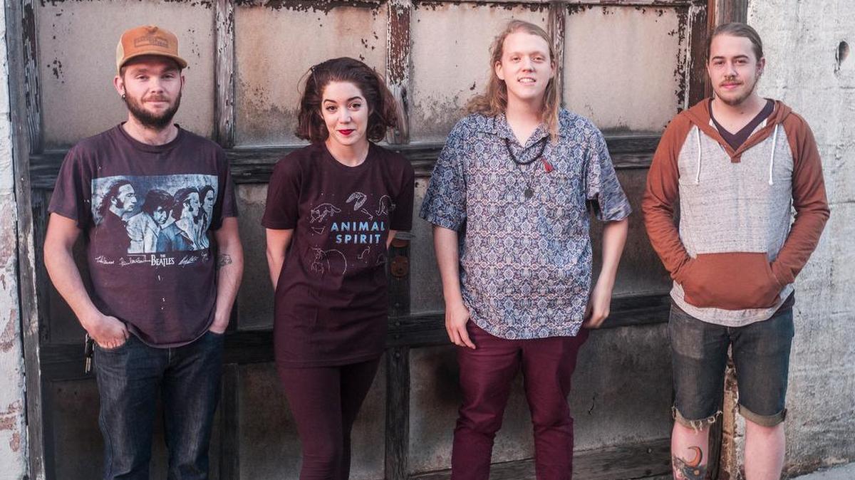 Andrew Stroheker, Sam Stroheker, Parker Anderson and Dusty Calcote of Animal Spirit