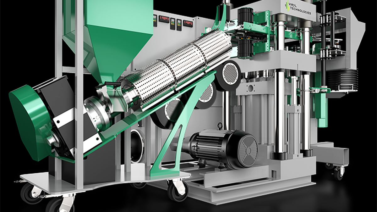 A rendering of the Warmtone machine