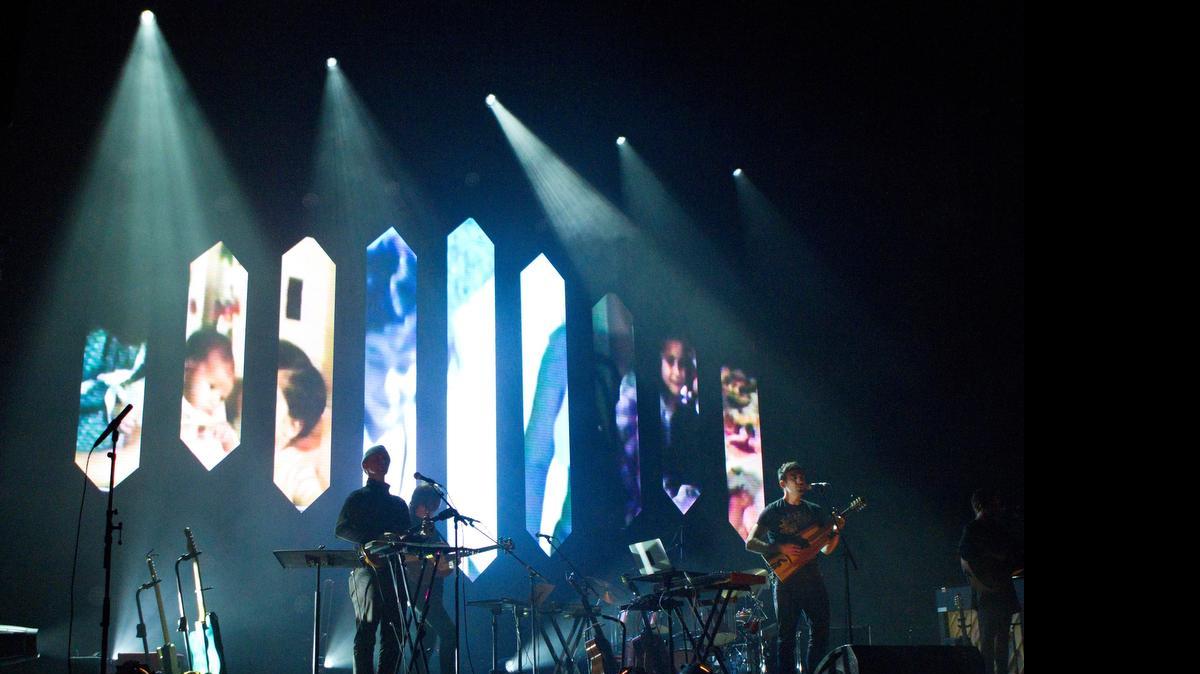 
Sufjan Stevens performs to a packed Majestic Theatre on Sunday Night.
