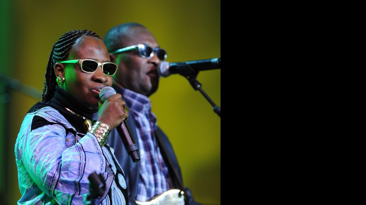 
Duo Amadou & Mariam perform at the Nobel Peace Prize concert in 2009.


