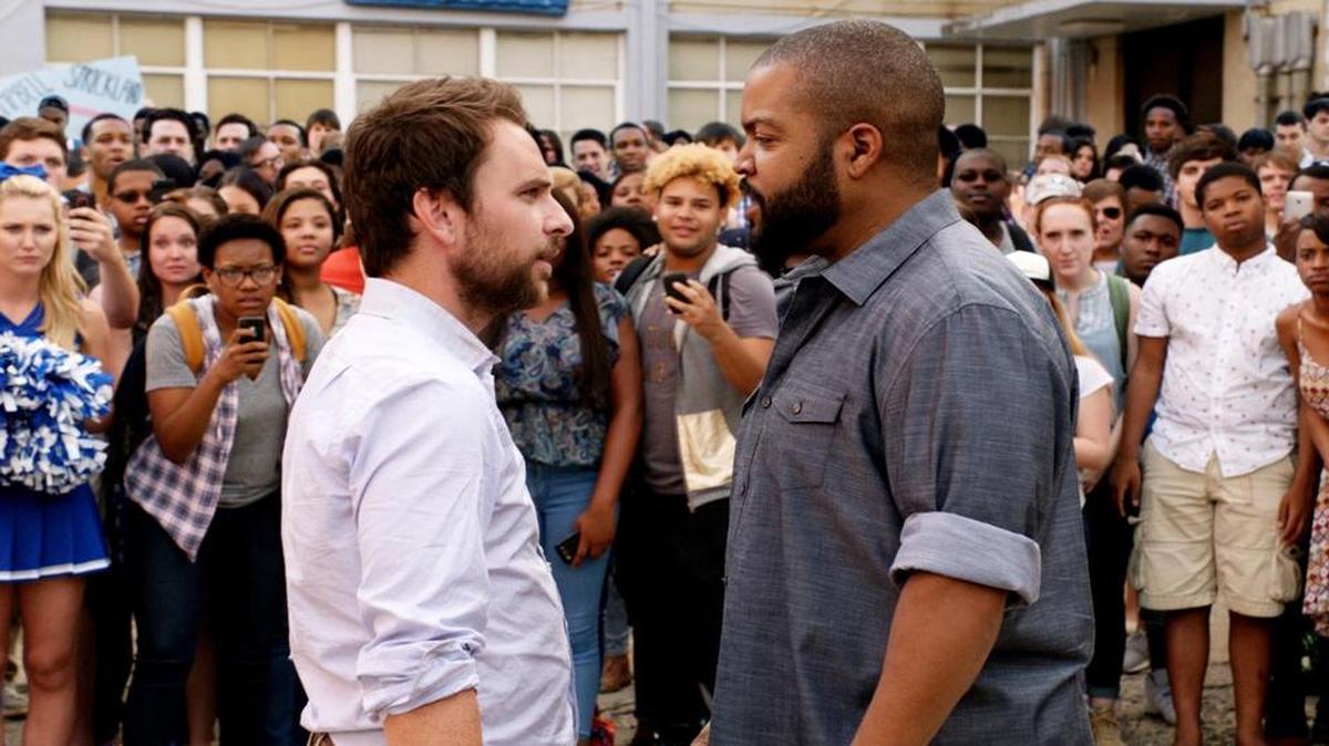 Charlie Day, left, and Ice Cube in ‘Fist Fight’