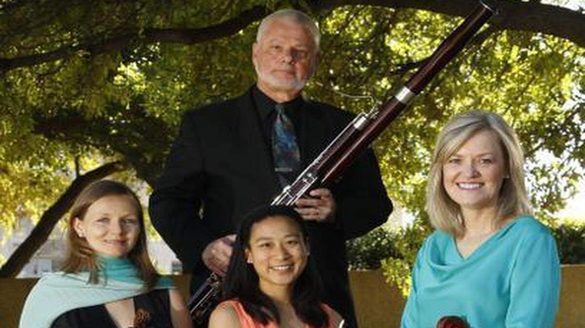 
Hall Ensemble plays sold-out concerts at intimate venues, such as Avoca Coffee. 
