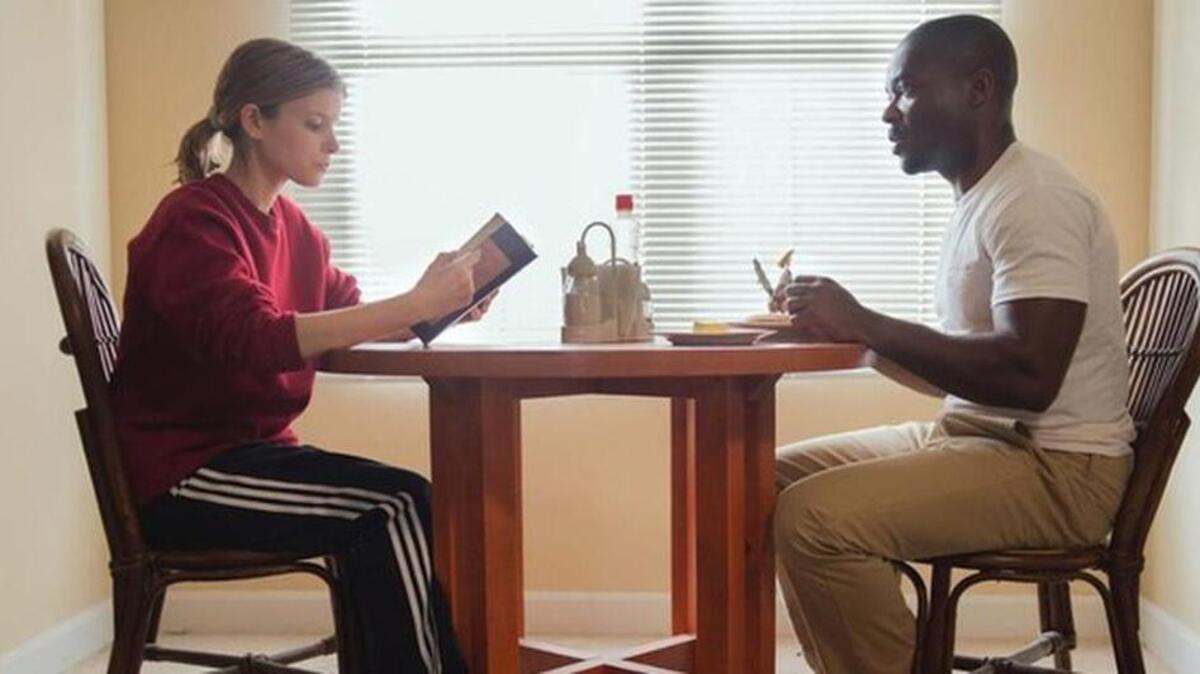 
Kate Mara and David Oyelowo in ‘Captive’
