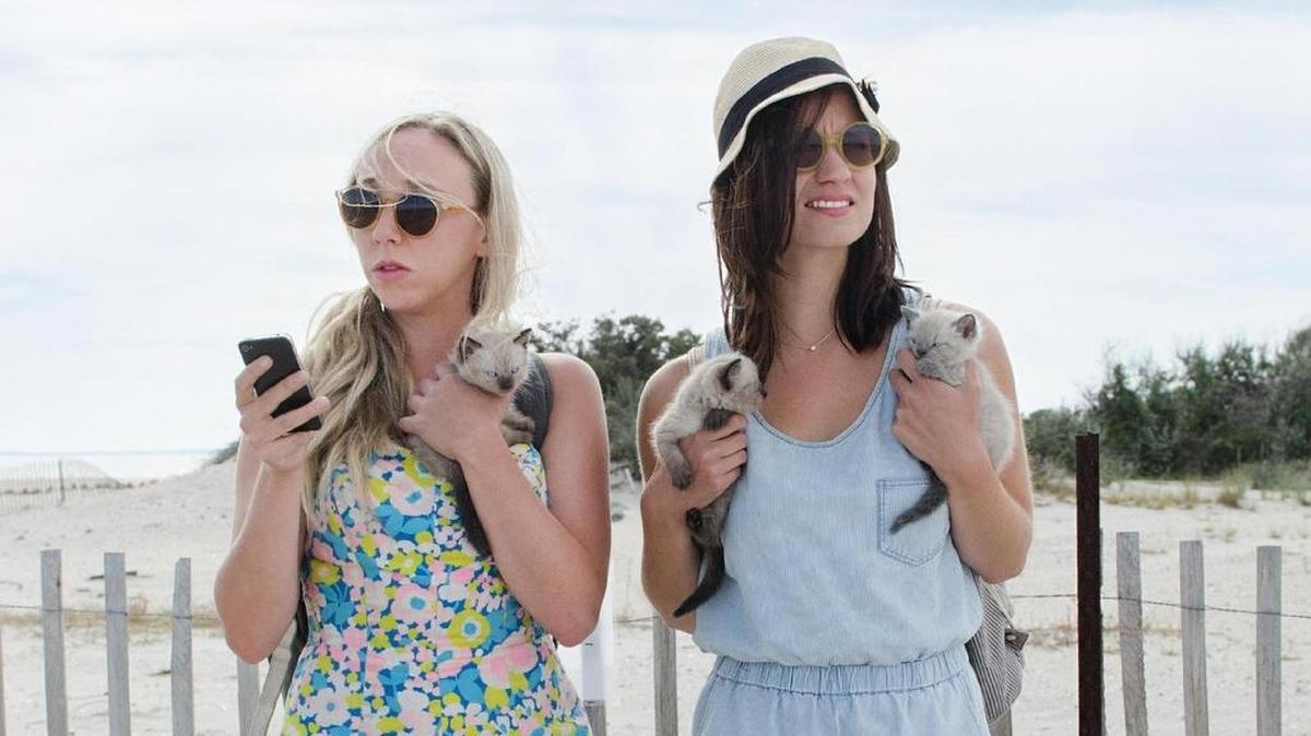 
Clare McNulty and Bridey Elliott in ‘Fort Tilden’
