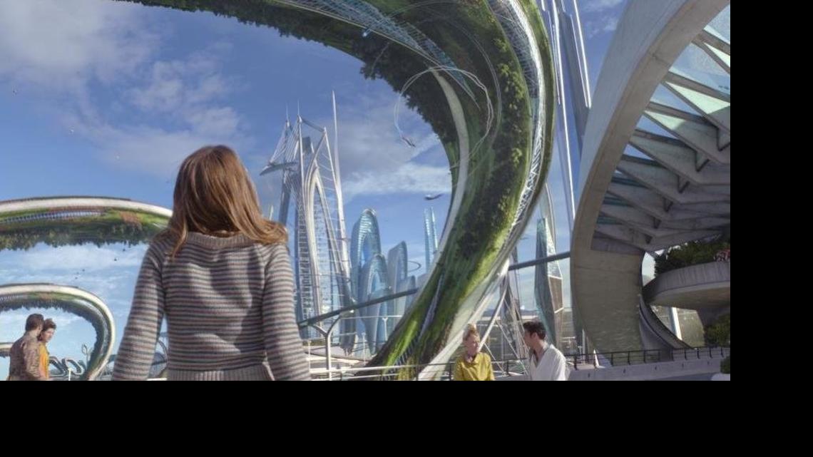 
Britt Robertson in ‘Tomorrowland’
