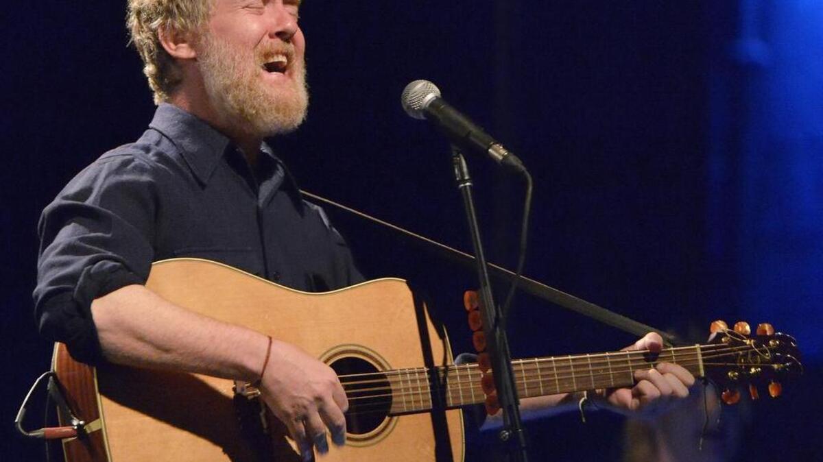 Singer-songwriter Glen Hansard at Dallas’ Majestic Theatre on Sept. 24, 2016.