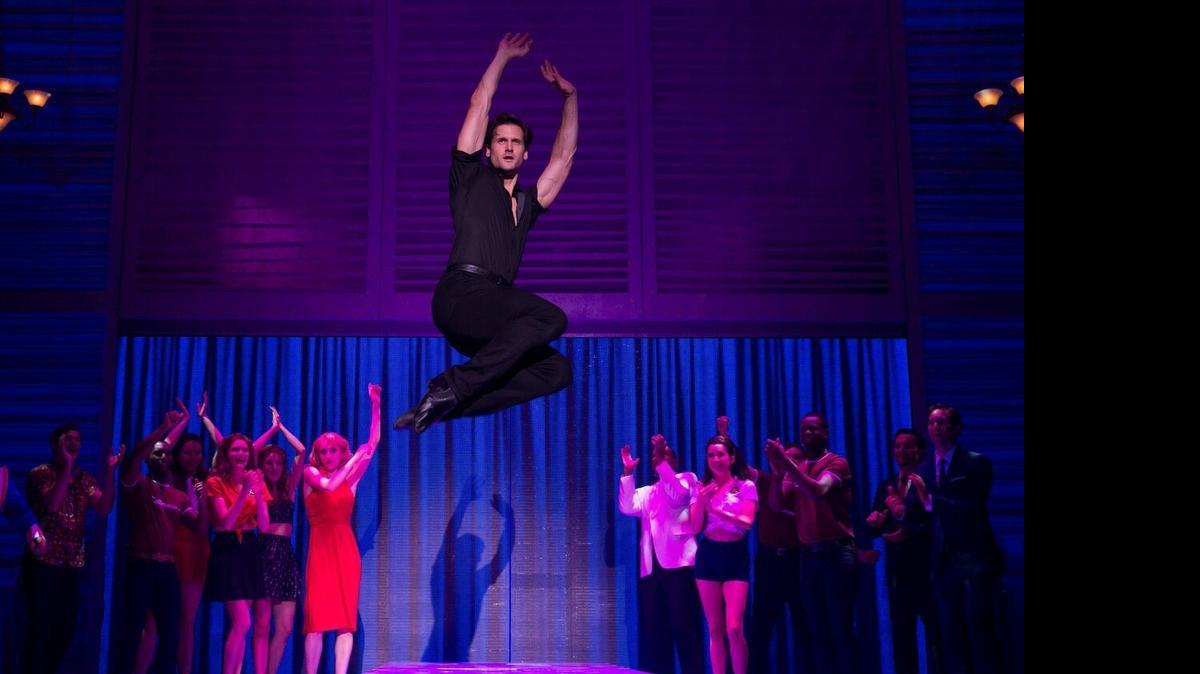 
Samuel Pergande (Johnny) and the company of the North American tour of Dirty
Dancing: The Classic Story On Stage.
