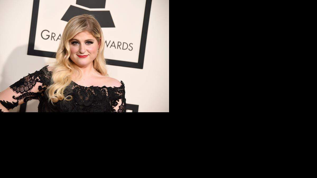 
Meghan Trainor arrives at the 57th annual Grammy Awards at the Staples Center on Feb. 8, 2015, in Los Angeles.
