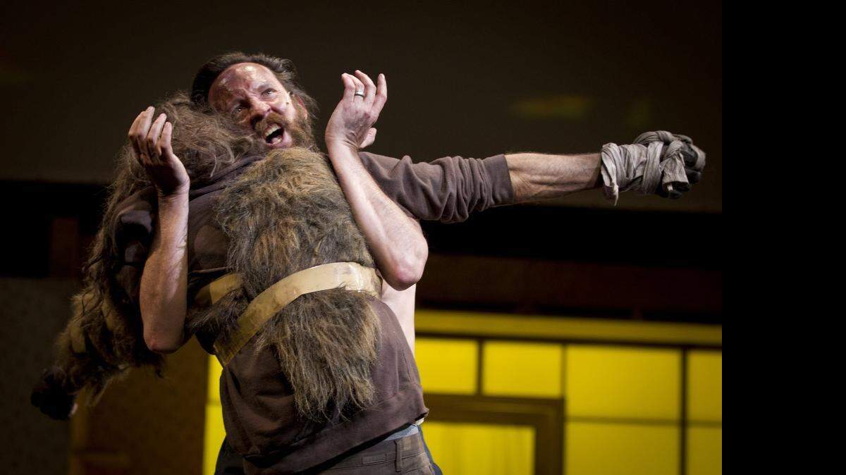 
James Bobick and John Kelly in Fort Worth Opera’s “Dog Days.”
