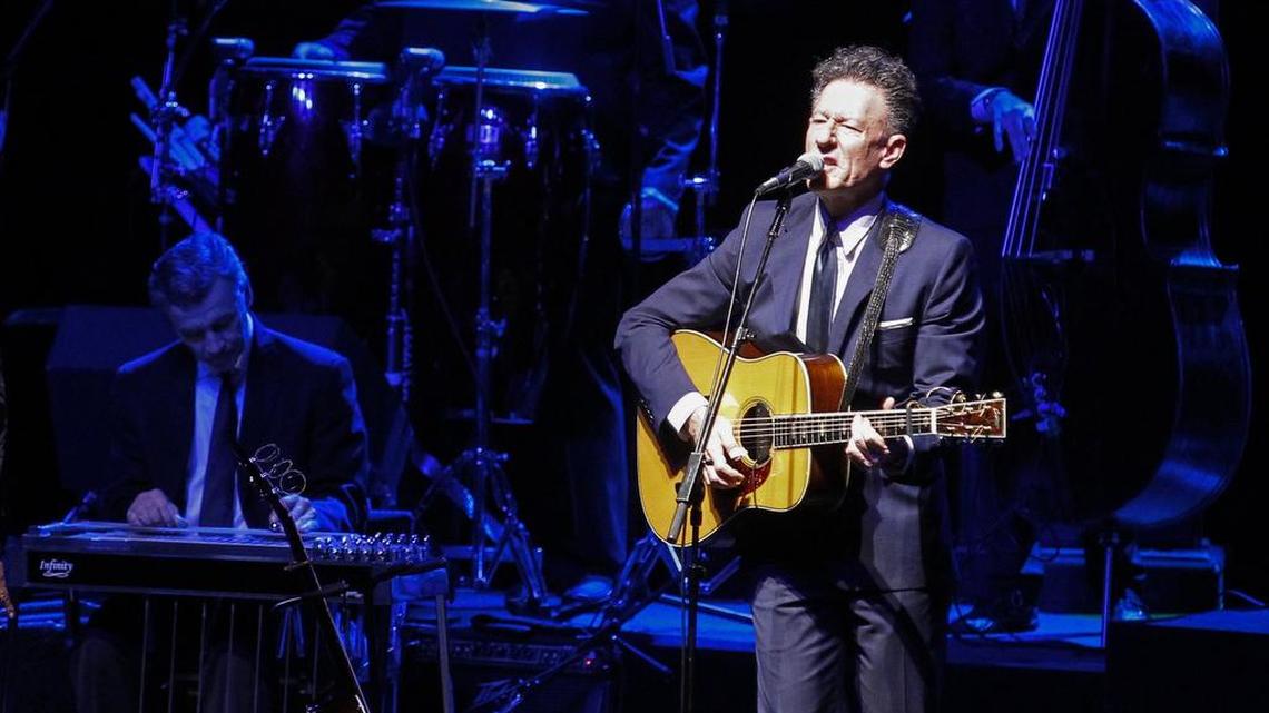 
Lyle Lovett and His Large Band performs at Bass Hall August 23, 2015.
