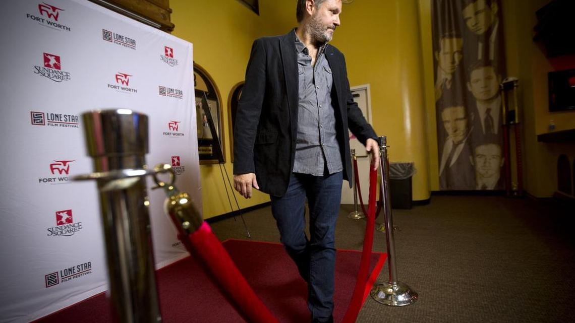 Director Robert Edwards arrived to introduce his film, “When I Live My Life Over Again” at the opening night of the Lone Star Film Festival on Thursday, Nov. 5, 2015.