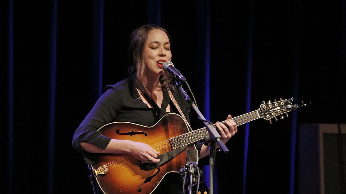 Singer-songwriter Sarah Jarosz at the Kessler Theater in Dallas, April 14, 2016.