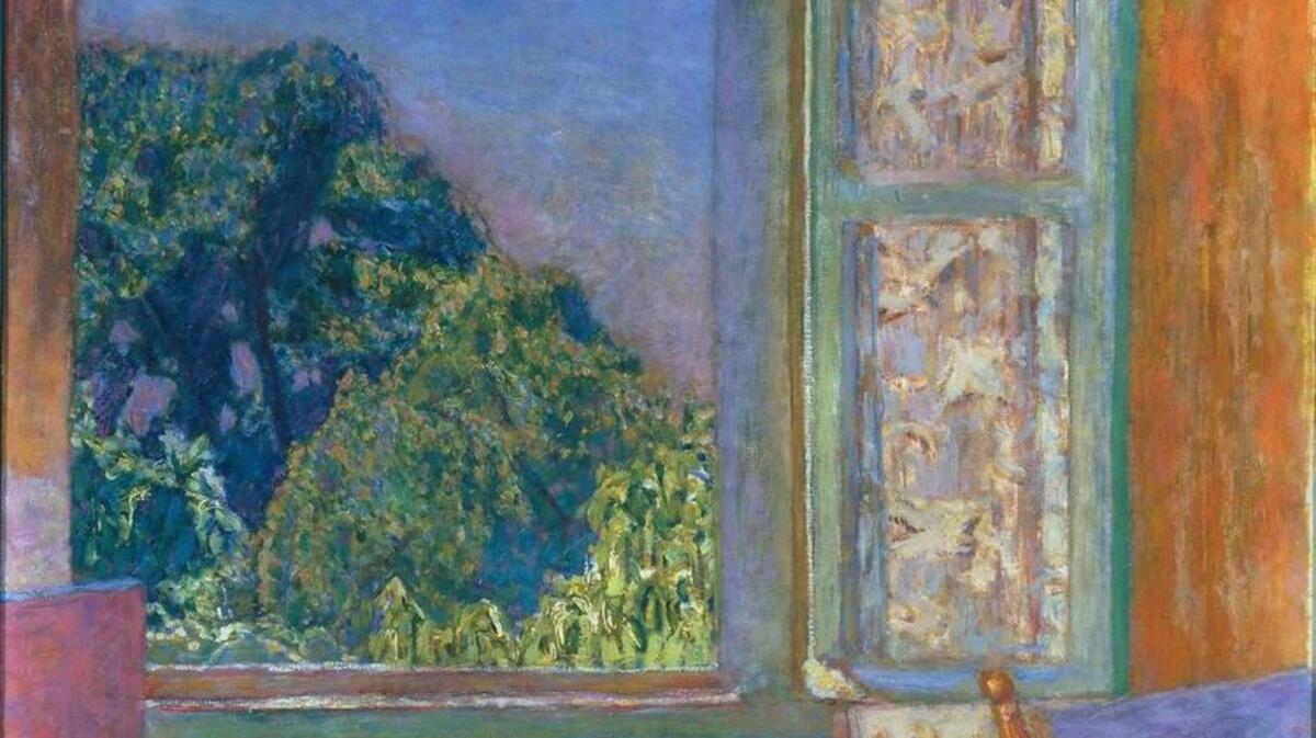 “The Open Window” by Pierre Bonnard