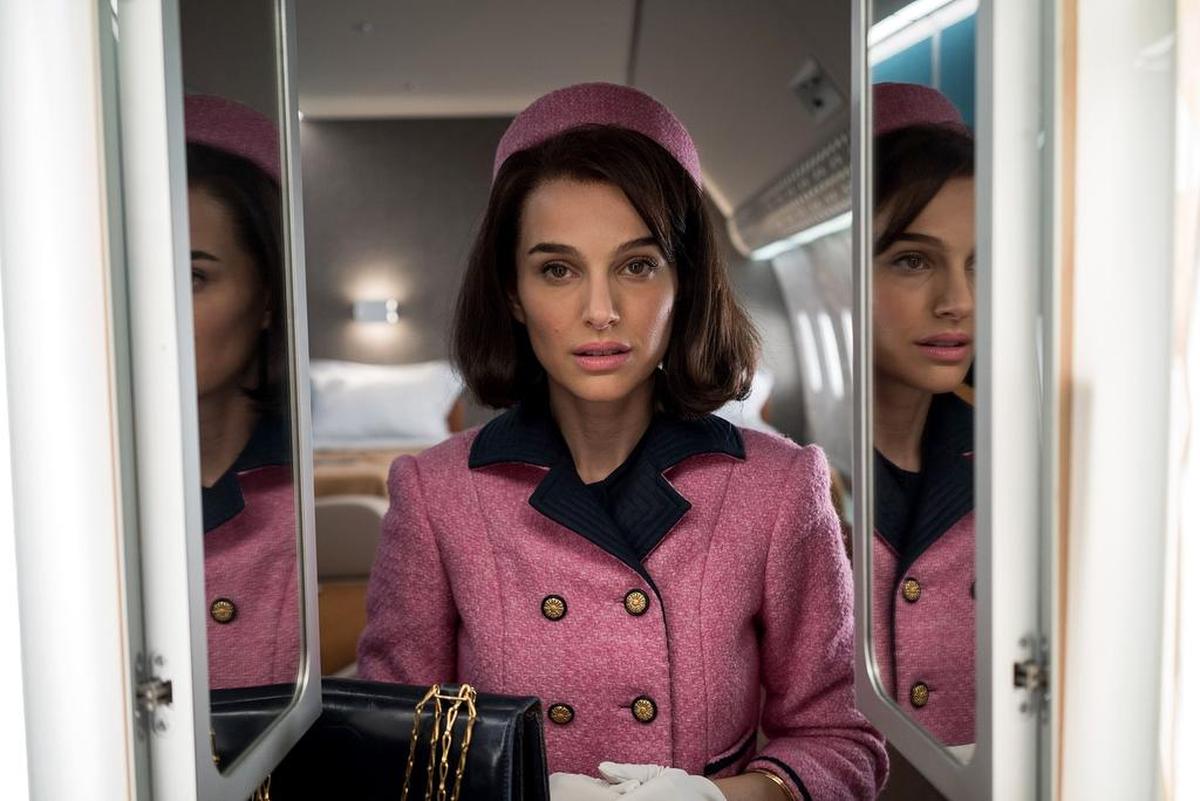 Natalie Portman as Jackie Kennedy in “Jackie.”