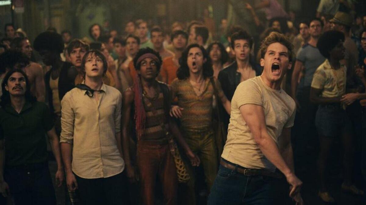 
Jeremy Irvine in ‘Stonewall’
