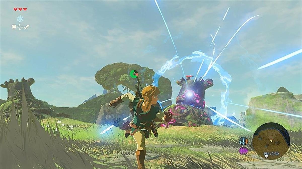 “The Legend of Zelda: Breath of the Wild” is the hottest game for the new Switch game system.