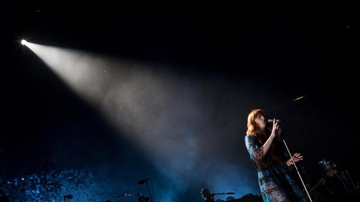 Florence + the Machine performs at Dallas’ American Airlines Center on May 18, 2016.
