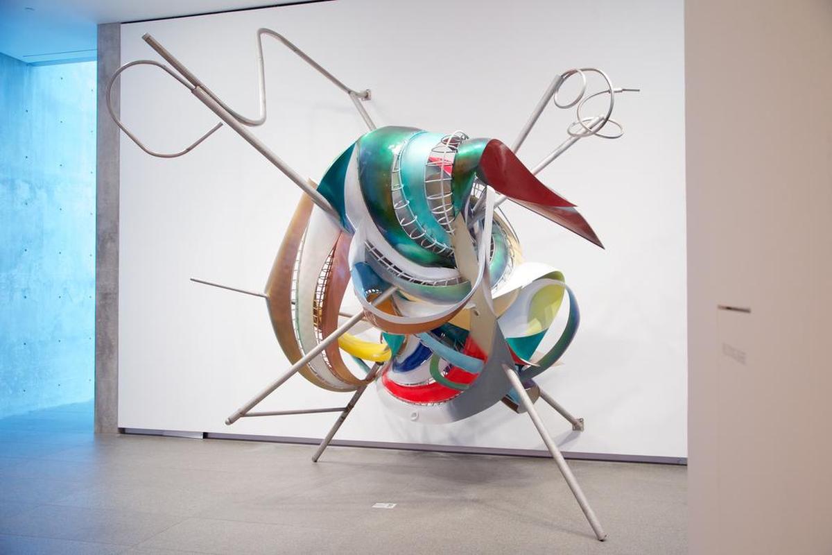 “K.81 Combo (K.37 and K.43)” by Frank Stella at the Modern Art Museum of Fort Worth.