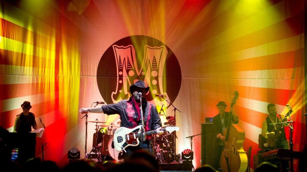 The Mavericks performing at House of Blues in Dallas on March 11, 2016.
