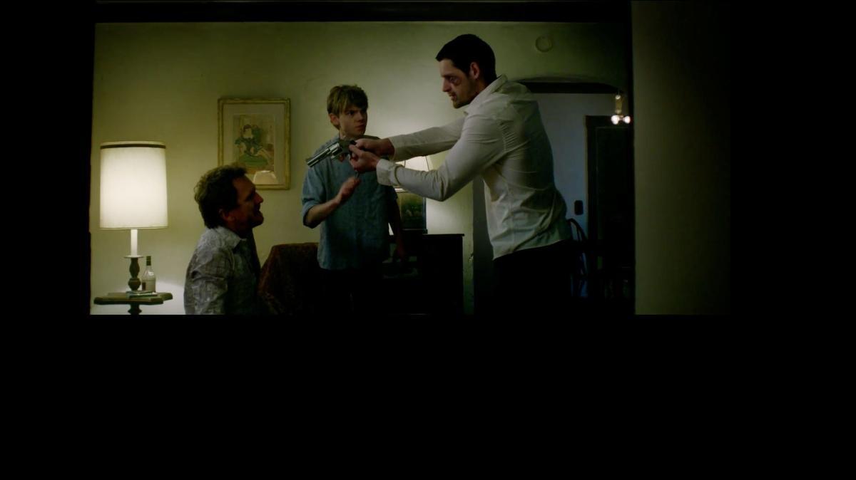 
Sebastian Roché, Thomas Brodie-Sangster, and Luke Kleintank in ‘Phantom Halo’
