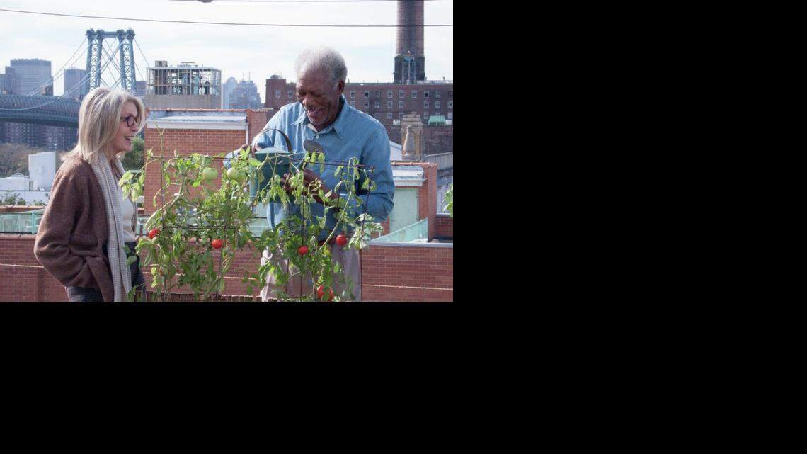 
Diane Keaton and Morgan Freeman in ‘5 Flights Up’

