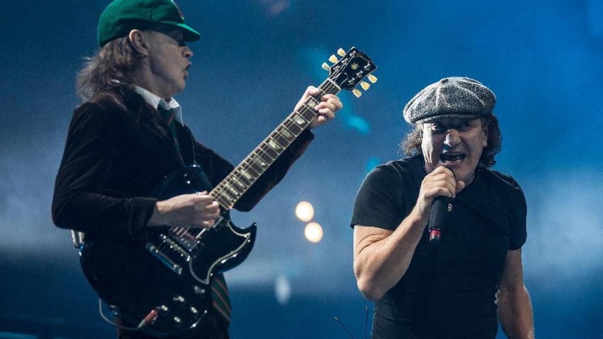 AC/DC performs at Dallas’ American Airlines Center Feb. 23, 2016.
