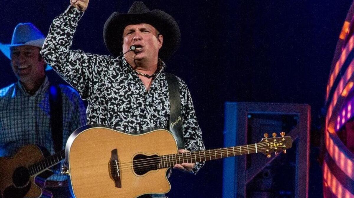 
Garth Brooks performs the first of seven shows at American Airlines Center in Dallas on Sept. 17, 2015.
