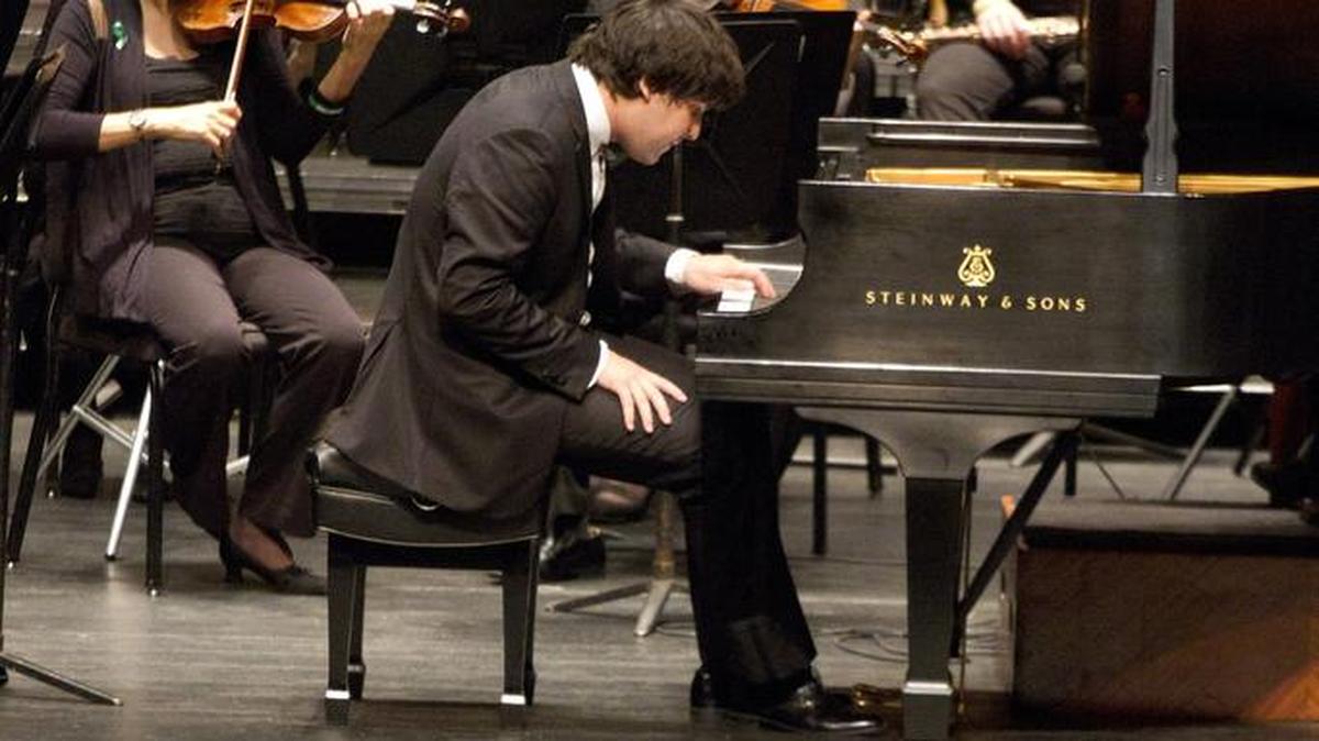 Vadym Kholodenko performs Prokofiev’s Concerto No. 4 using only his left hand, accompanied by the Fort Worth Symphony Orchestra at Bass Hall.