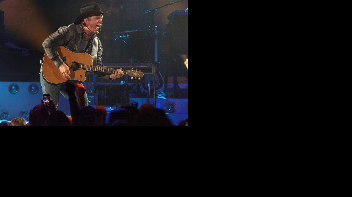 
Country music star Garth Brooks kicks off his Garth Brooks World Tour at the Allstate Arena on Sept. 4, 2014, in Rosemont, Ill.
