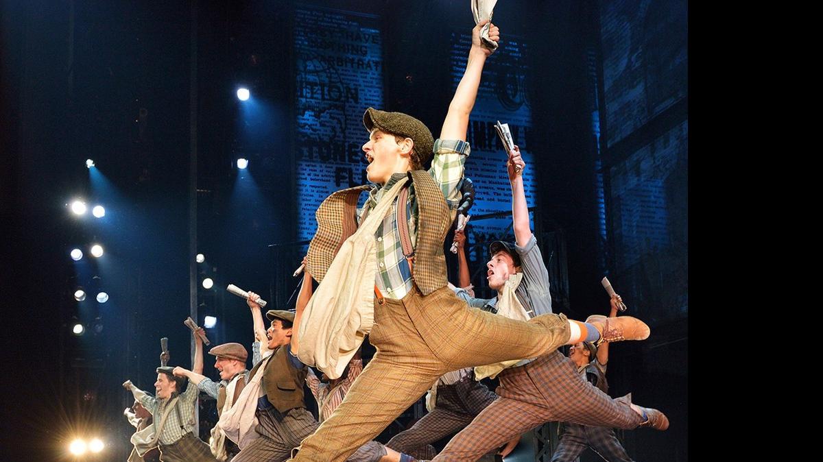 
Original company, North American Tour of NEWSIES.
