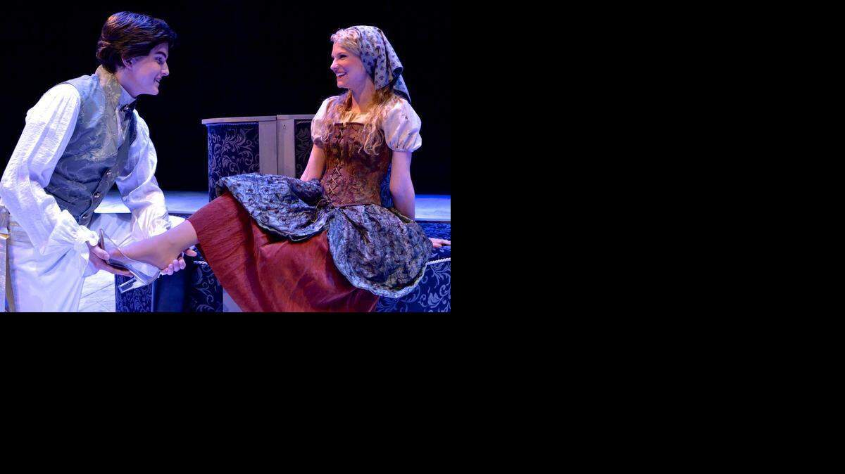 
Zak Reynolds and Alyssa Robbins in ‘Cinderella’
