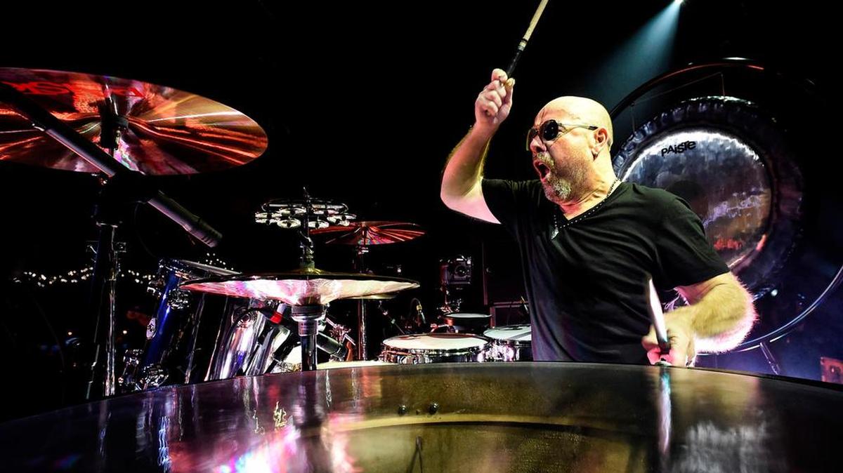 Jason Bonham is the son of legendary Led Zeppelin drummer John Bonham, who died in 1980 at 32.