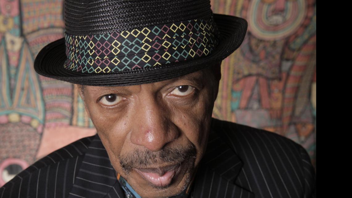 
Jazz legend Ornette Coleman poses for a photograph at his loft in New York, Feb. 3, 2010.
