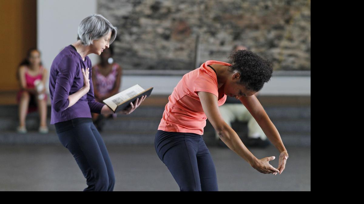 
Kerry Kreiman and Tina Mullone of Contemporary Dance/Fort Worth presents "Dance Unplugged" as part of its Modern Dance Festival at the Modern Art Museum of Fort Worth, Saturday, July 11, 2015. 
