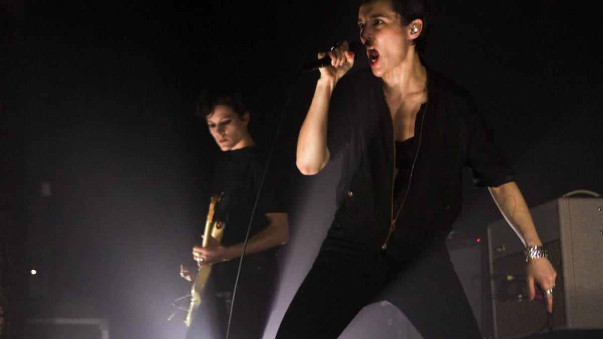 London’s Savages, led by front woman Jehnny Beth, perform at Trees in Dallas.