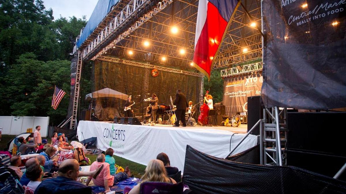 Preservation Hall Jazz Band play Concert in the Gardens on June 3, 2016.