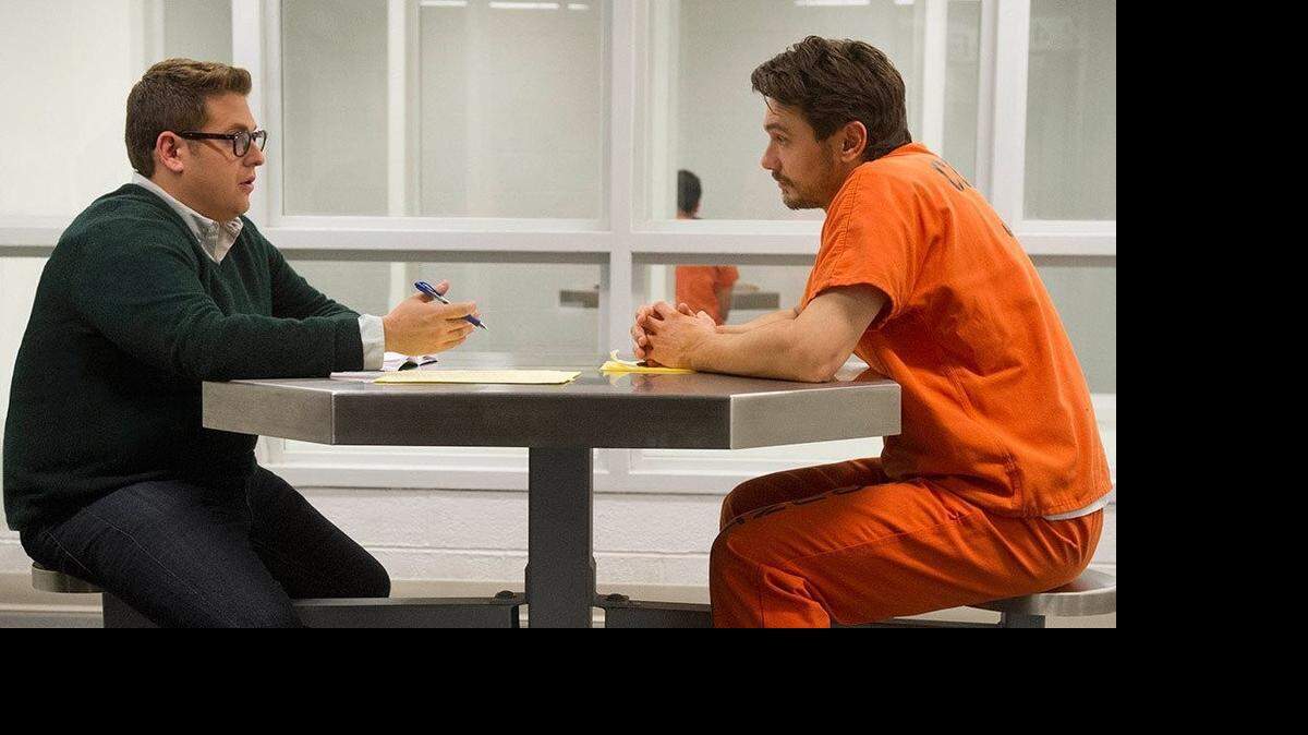 
Jonah Hill, left, and James Franco star in True Story, but it’s no comedy.
